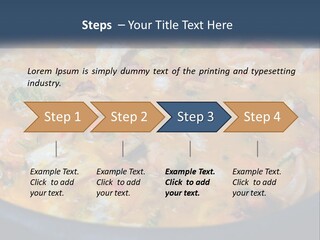 Fish Market Cook PowerPoint Template