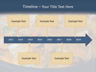 Fish Market Cook PowerPoint Template