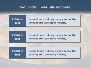 Fish Market Cook PowerPoint Template