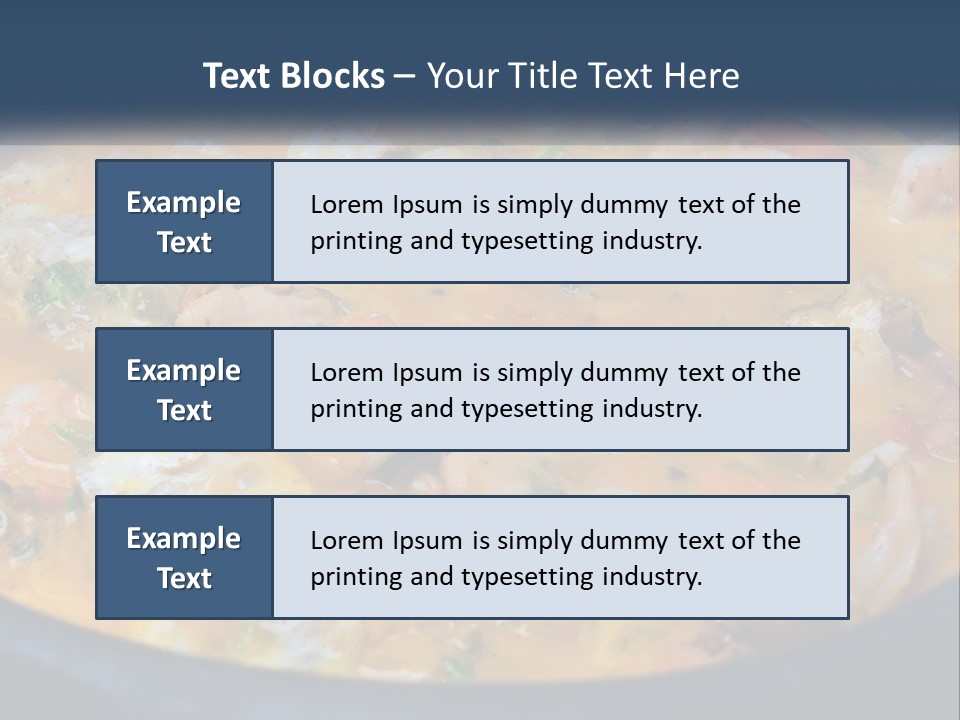 Fish Market Cook PowerPoint Template