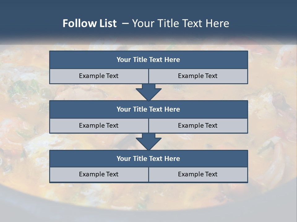 Fish Market Cook PowerPoint Template
