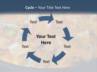 Fish Market Cook PowerPoint Template