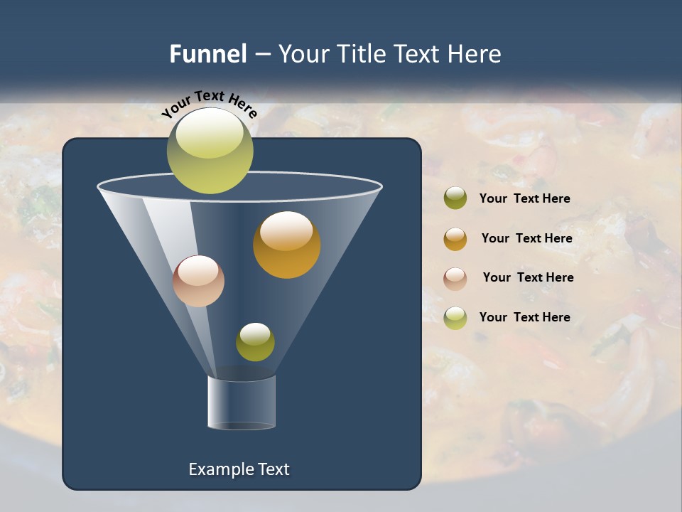 Fish Market Cook PowerPoint Template