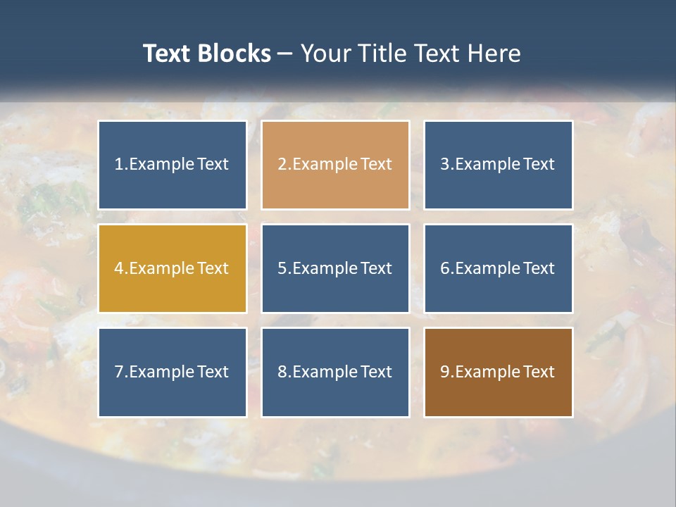 Fish Market Cook PowerPoint Template