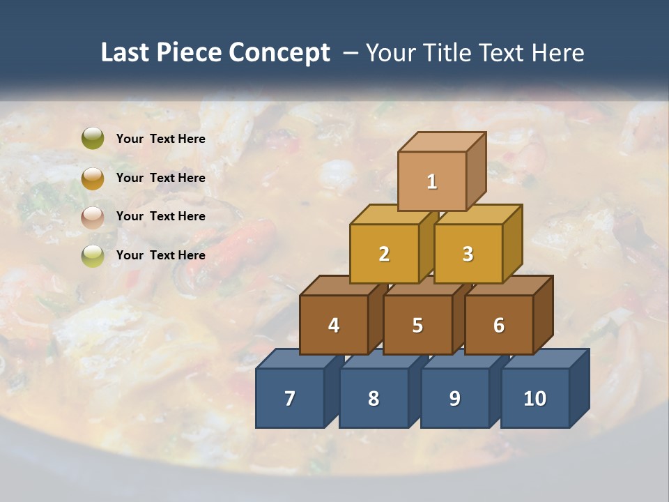 Fish Market Cook PowerPoint Template