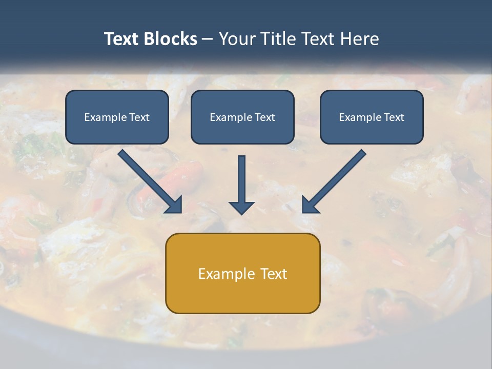Fish Market Cook PowerPoint Template
