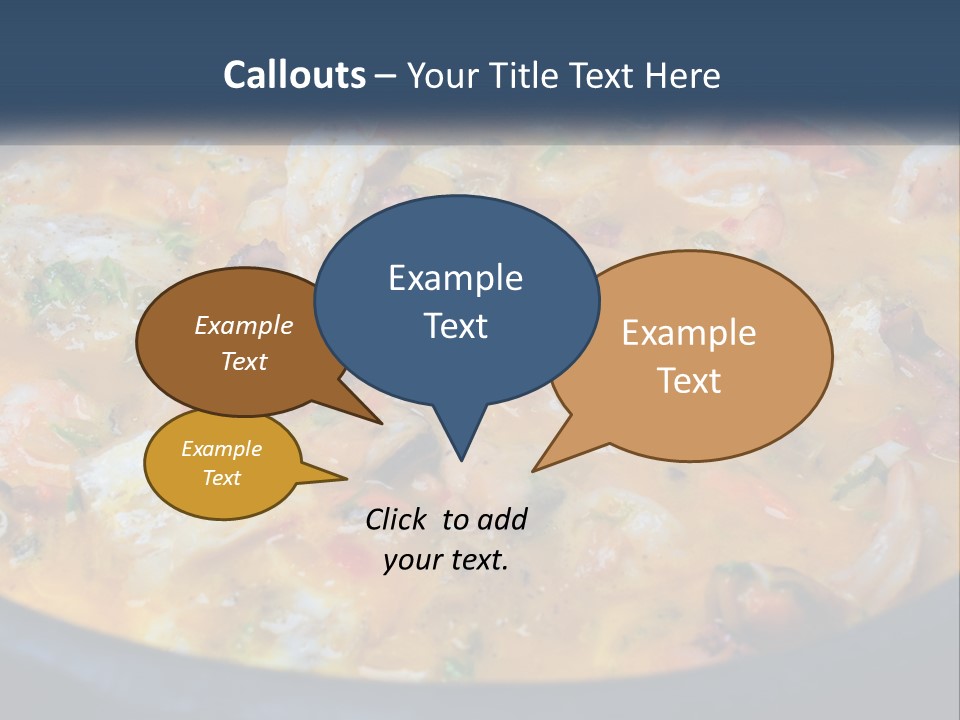 Fish Market Cook PowerPoint Template