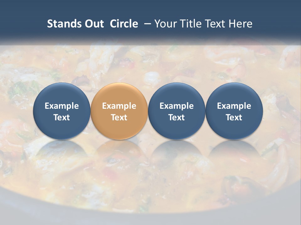 Fish Market Cook PowerPoint Template