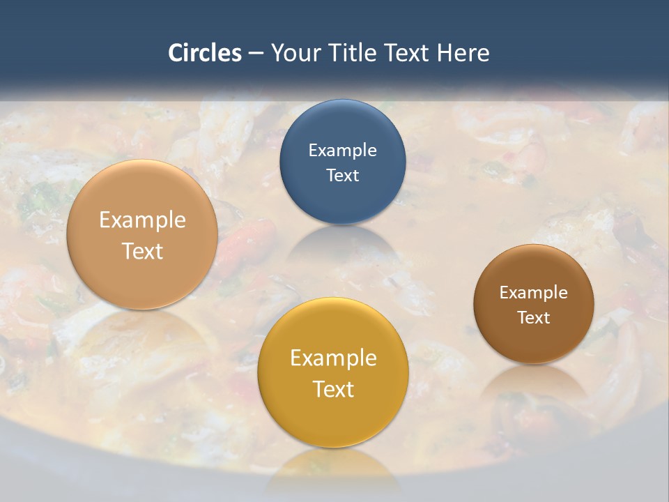 Fish Market Cook PowerPoint Template