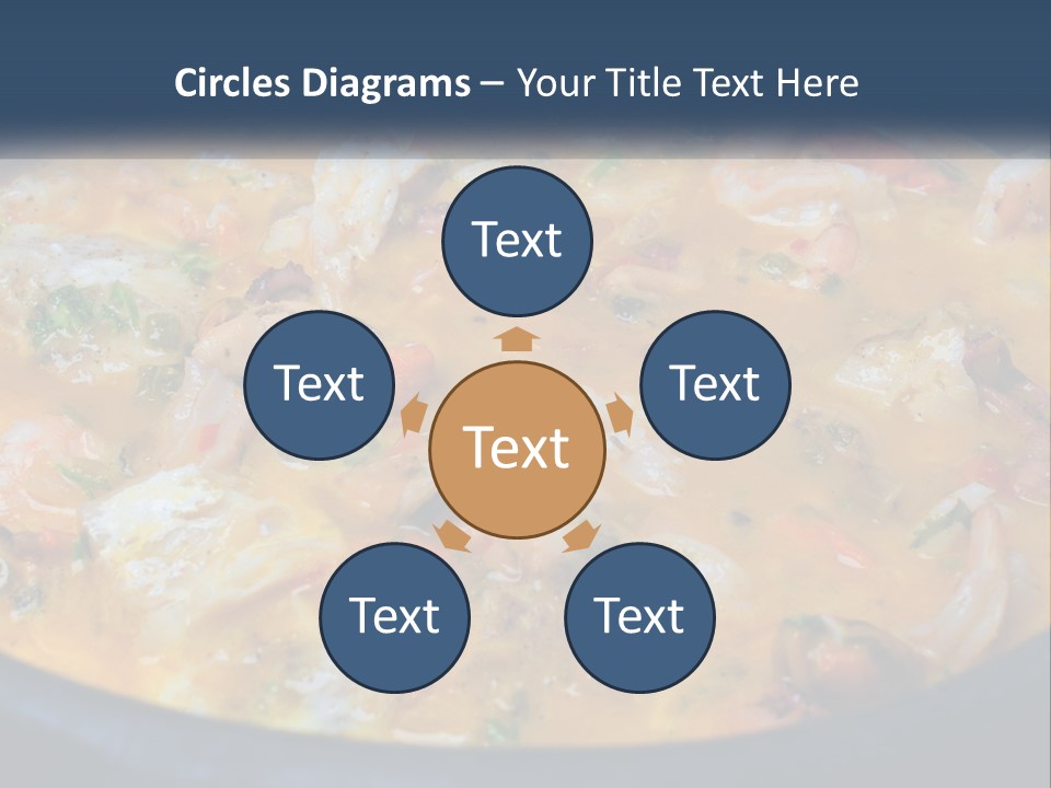 Fish Market Cook PowerPoint Template