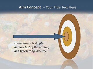 Fish Market Cook PowerPoint Template