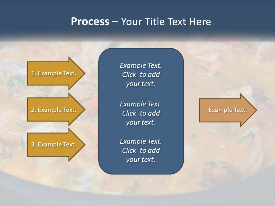 Fish Market Cook PowerPoint Template