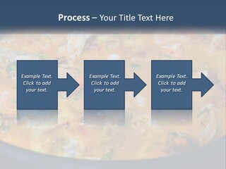 Fish Market Cook PowerPoint Template