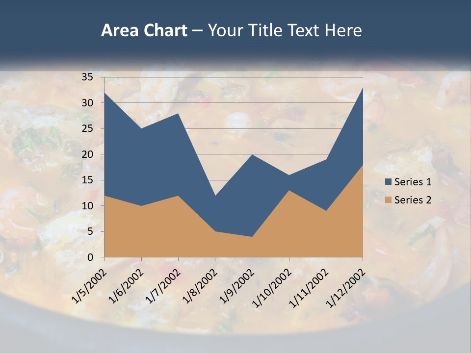 Fish Market Cook PowerPoint Template
