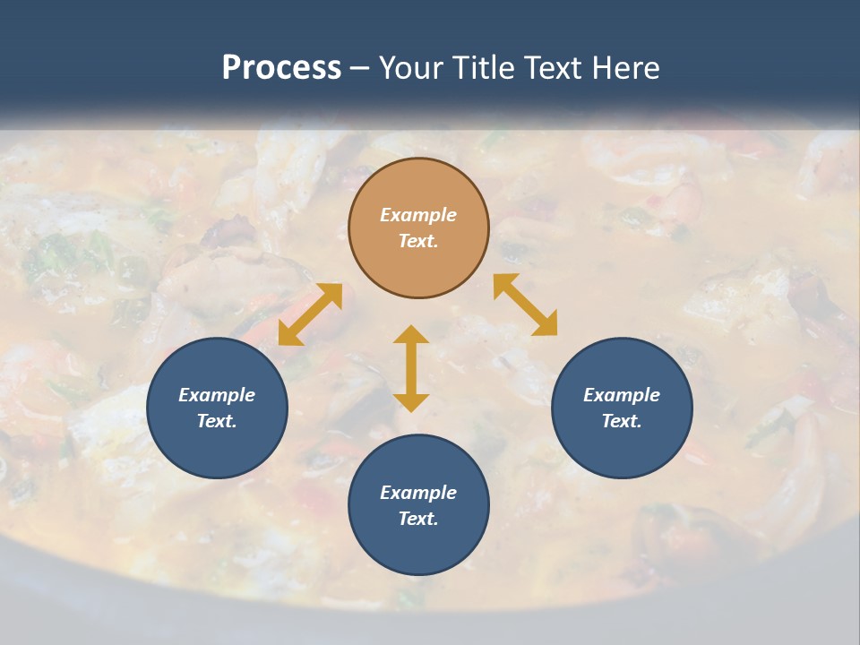 Fish Market Cook PowerPoint Template