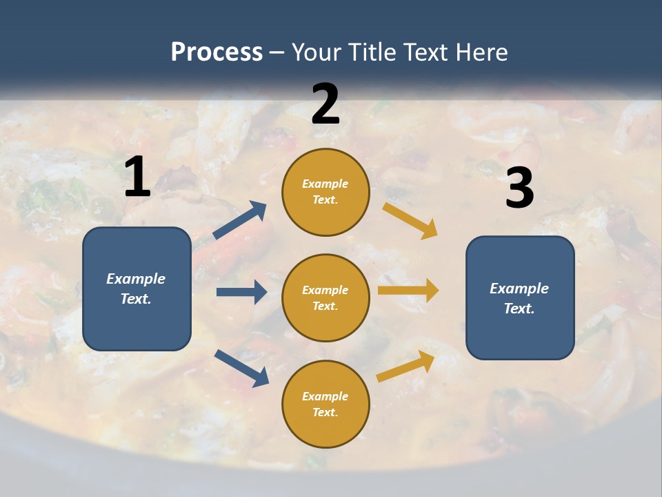 Fish Market Cook PowerPoint Template