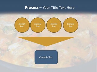 Fish Market Cook PowerPoint Template