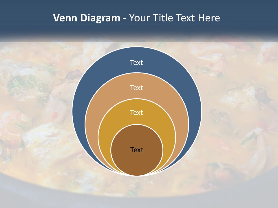 Fish Market Cook PowerPoint Template