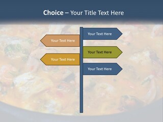 Fish Market Cook PowerPoint Template