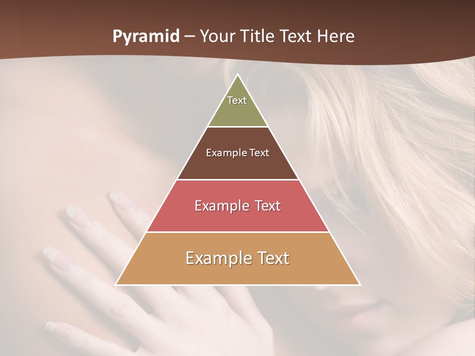 Bare Brunette Handsome PowerPoint Template