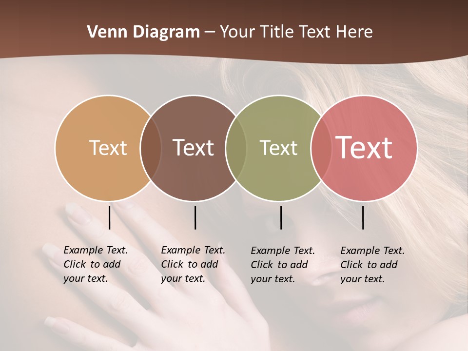 Bare Brunette Handsome PowerPoint Template