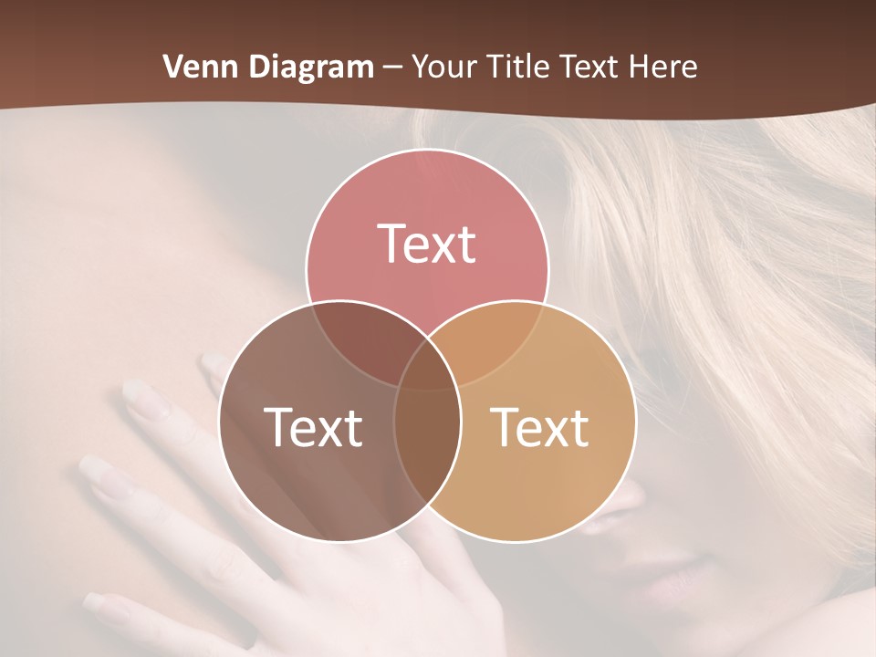 Bare Brunette Handsome PowerPoint Template