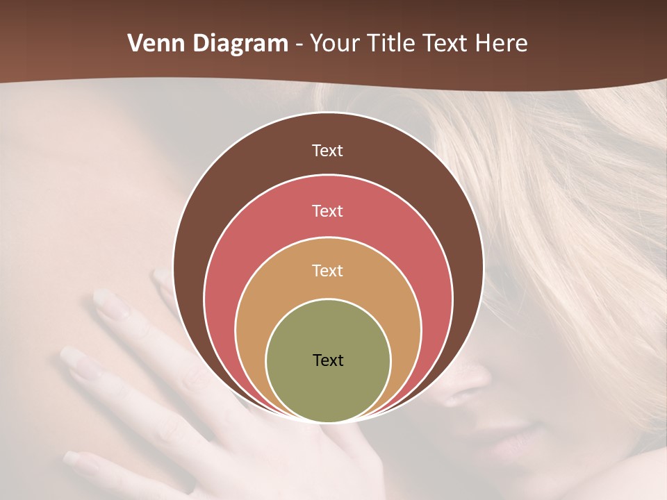 Bare Brunette Handsome PowerPoint Template