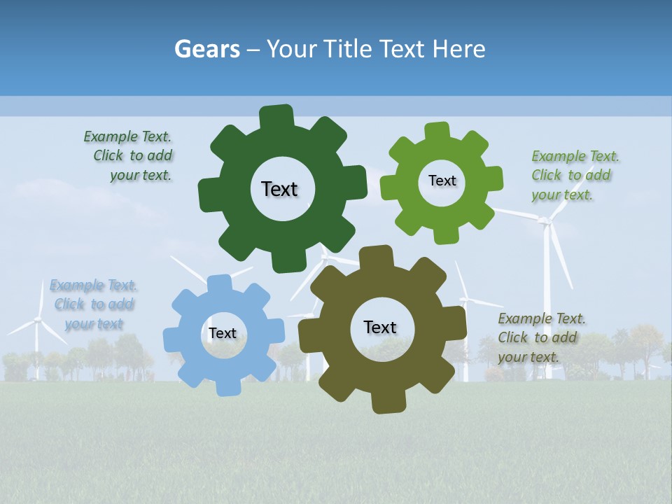 Blade Rural Scenic PowerPoint Template