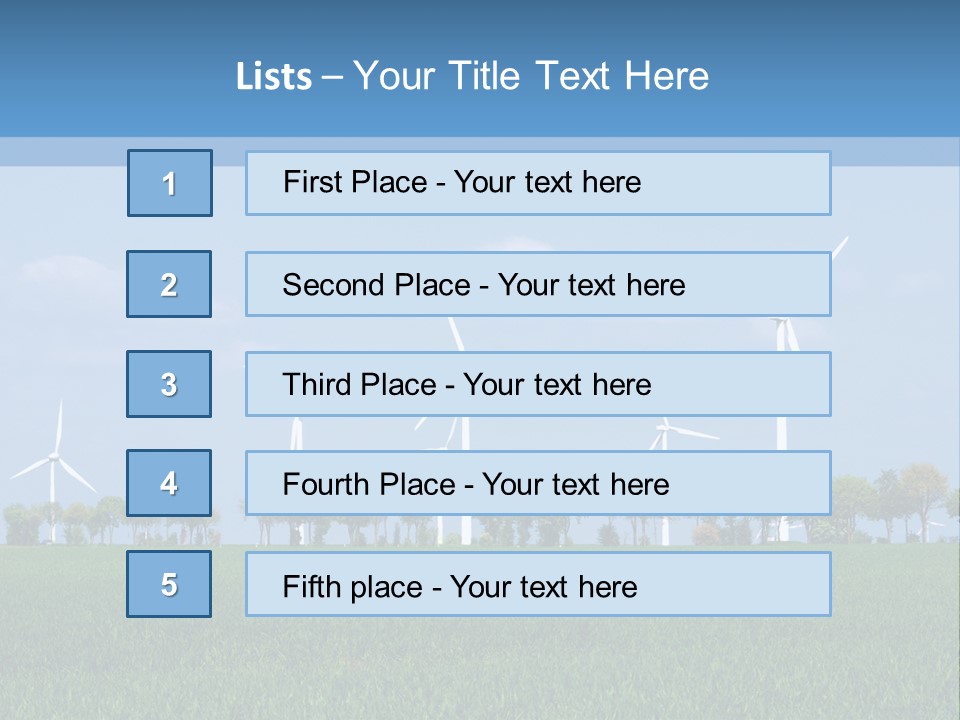 Blade Rural Scenic PowerPoint Template