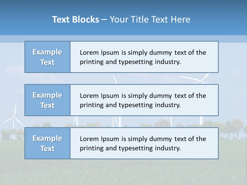 Blade Rural Scenic PowerPoint Template