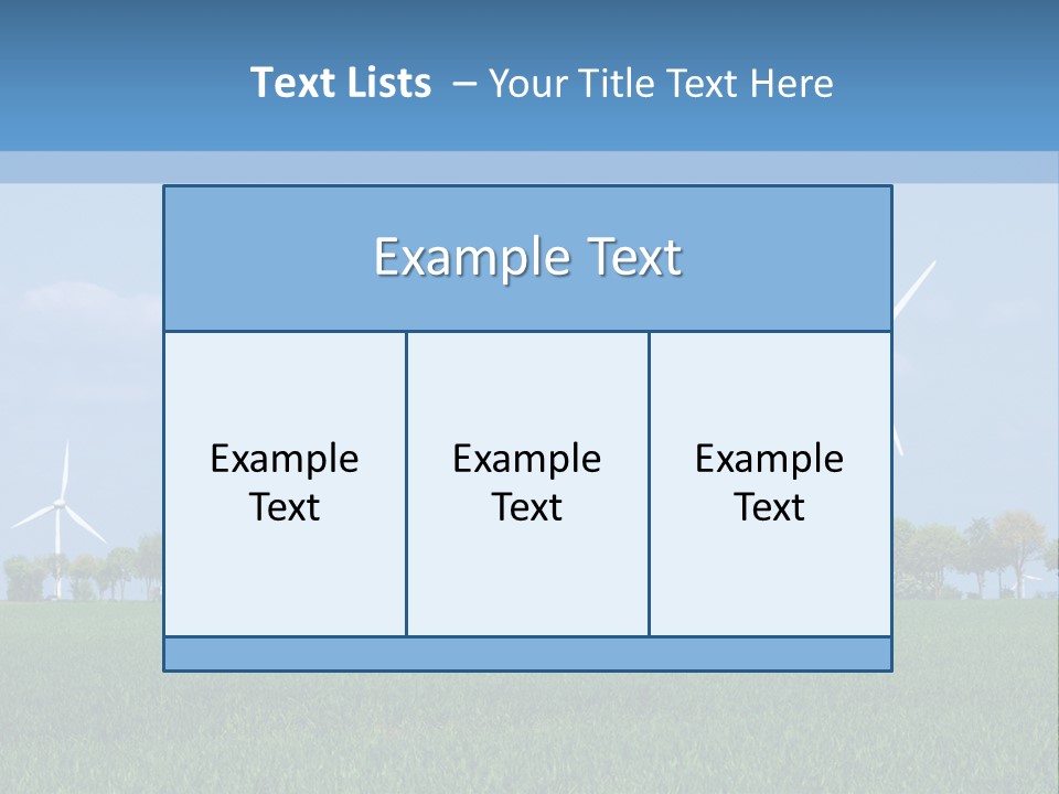 Blade Rural Scenic PowerPoint Template