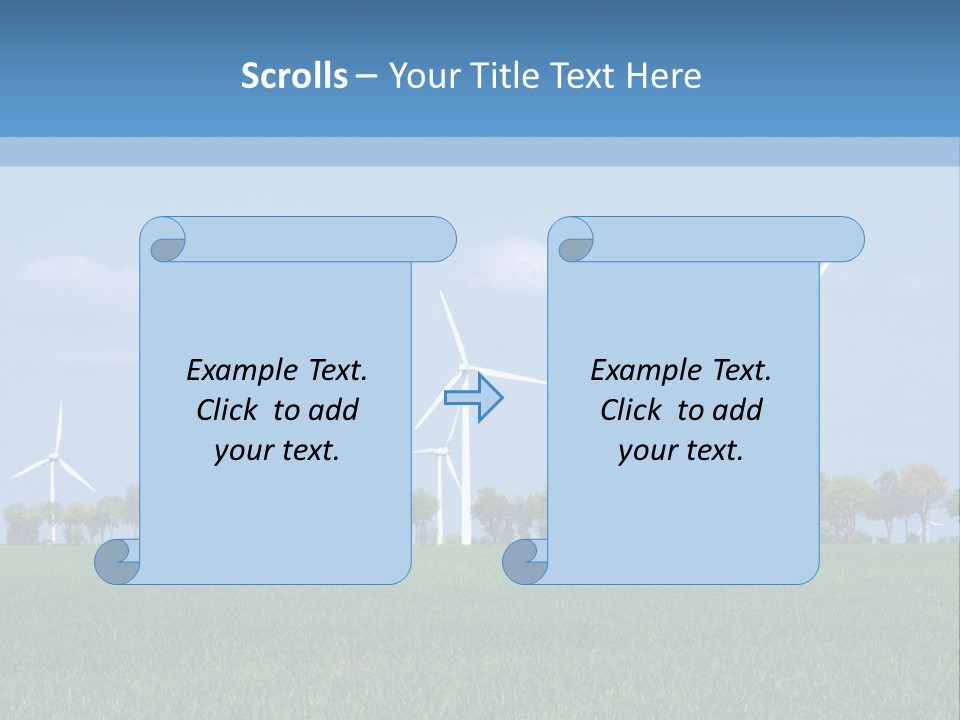 Blade Rural Scenic PowerPoint Template