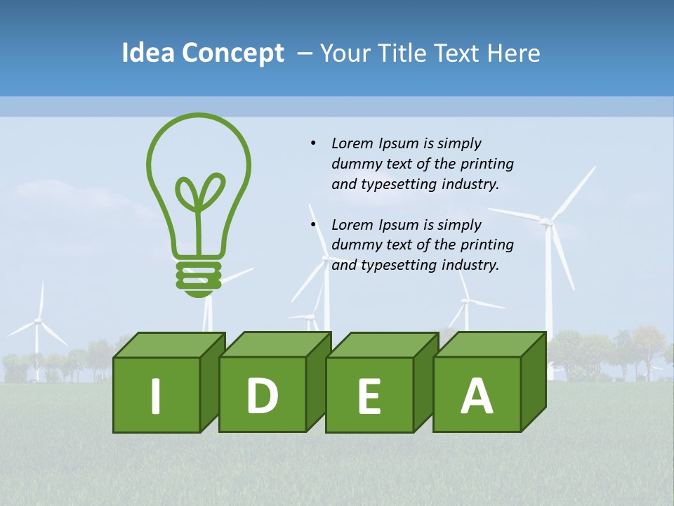Blade Rural Scenic PowerPoint Template