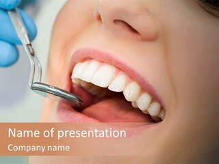 Mouth Hygiene Patient PowerPoint Template