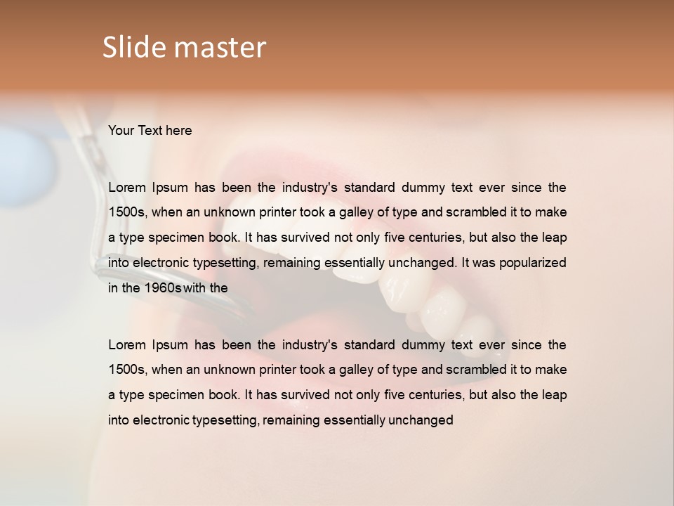 Mouth Hygiene Patient PowerPoint Template