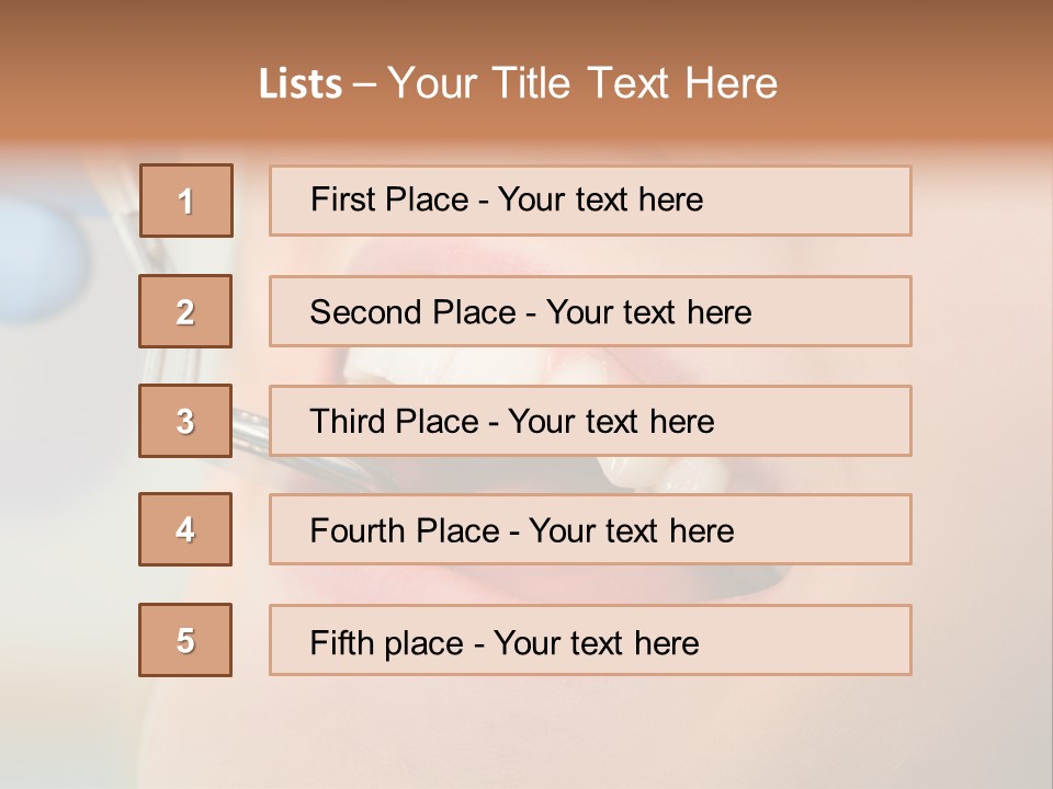 Mouth Hygiene Patient PowerPoint Template