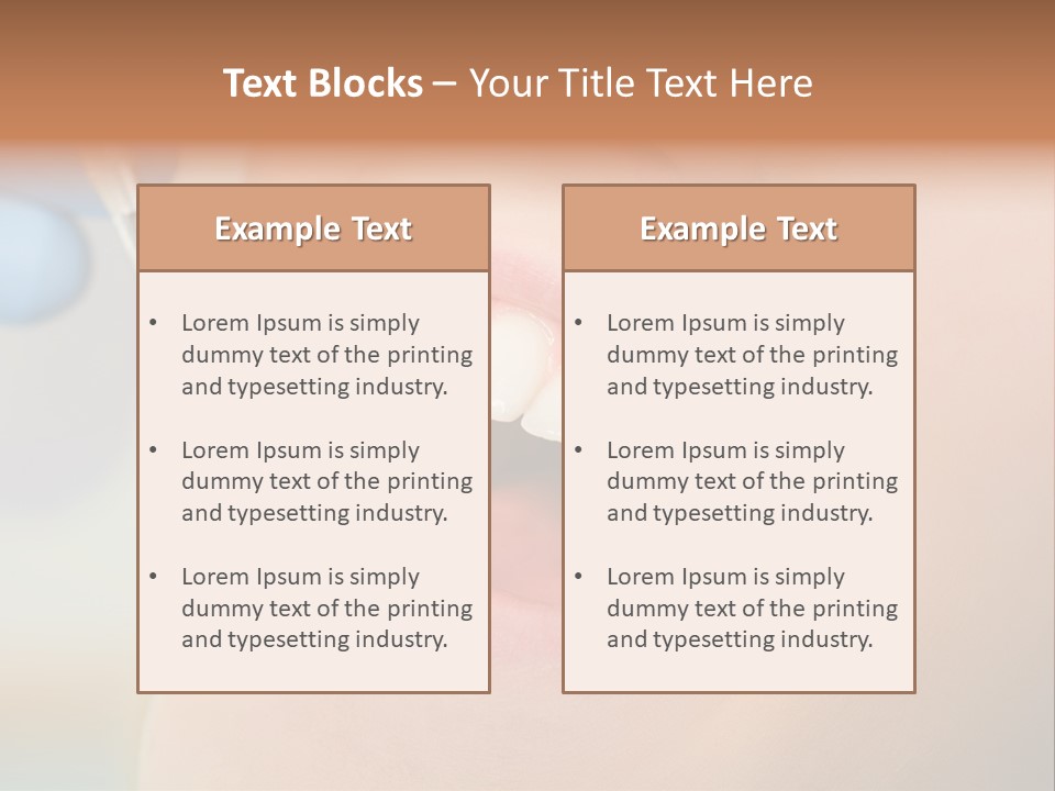 Mouth Hygiene Patient PowerPoint Template