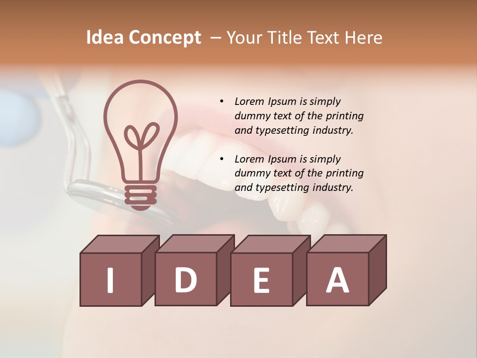 Mouth Hygiene Patient PowerPoint Template