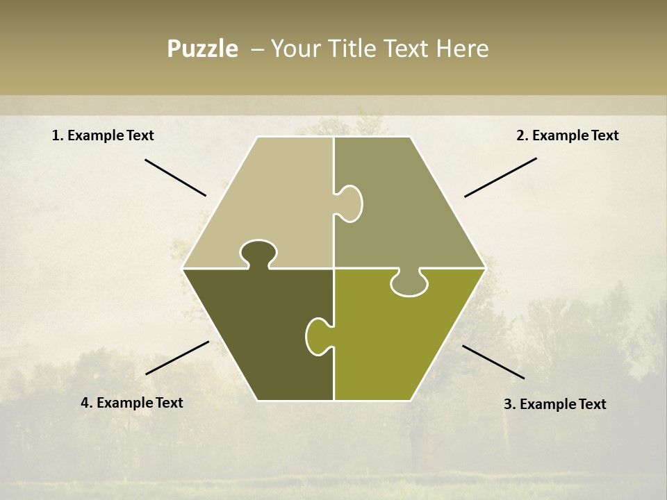 Illustration Background Vintage PowerPoint Template