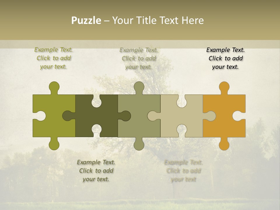 Illustration Background Vintage PowerPoint Template