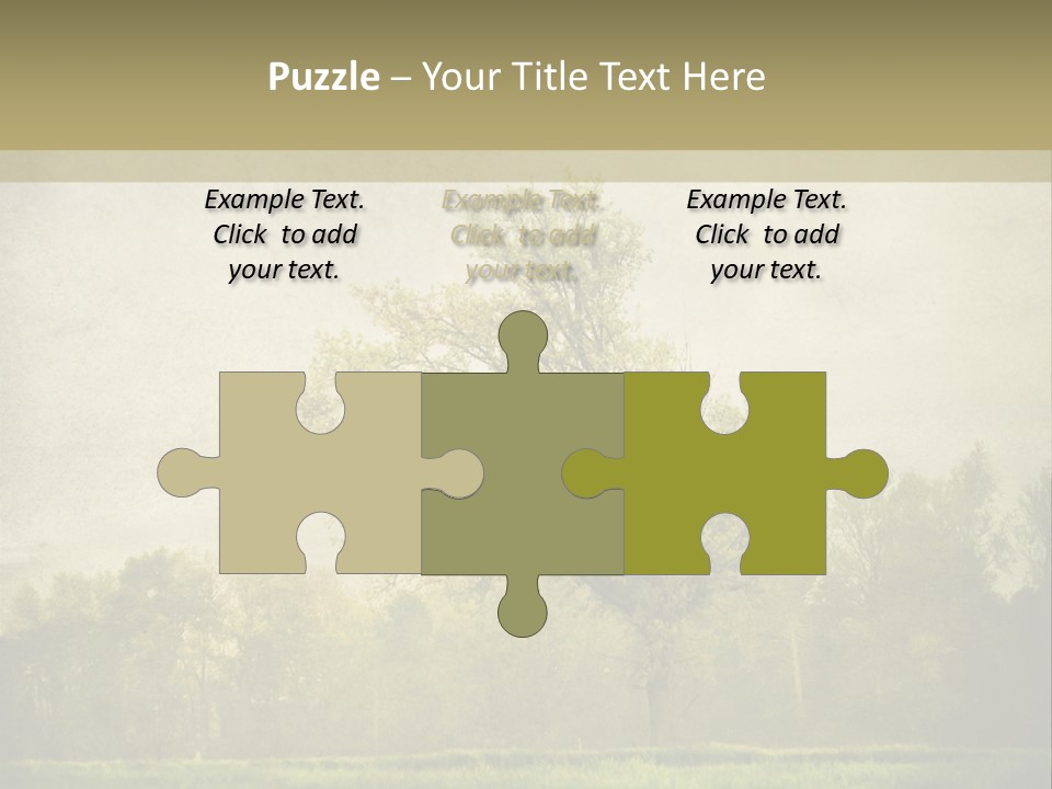 Illustration Background Vintage PowerPoint Template