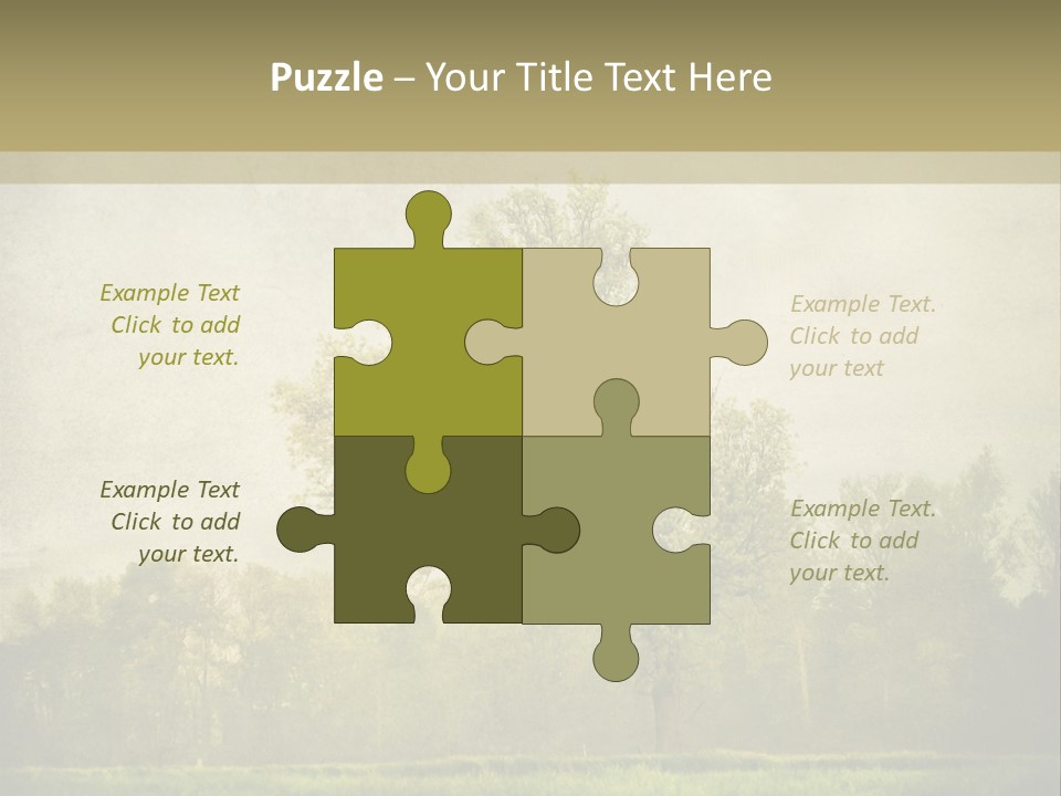 Illustration Background Vintage PowerPoint Template