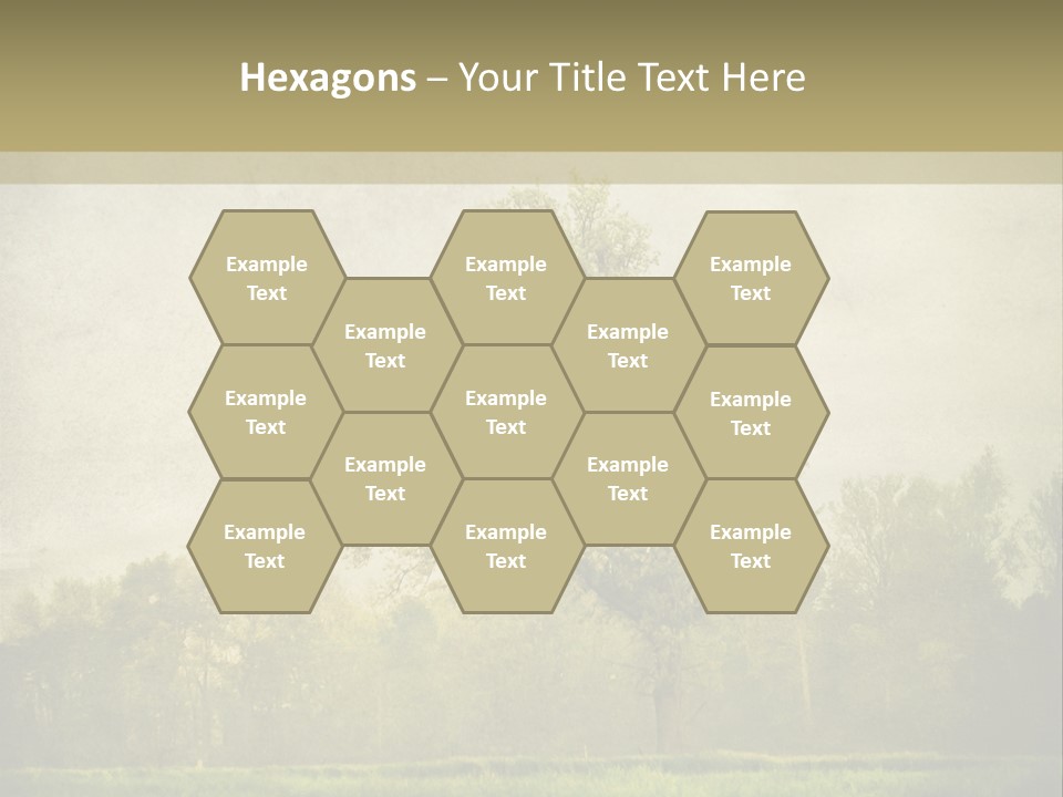 Illustration Background Vintage PowerPoint Template