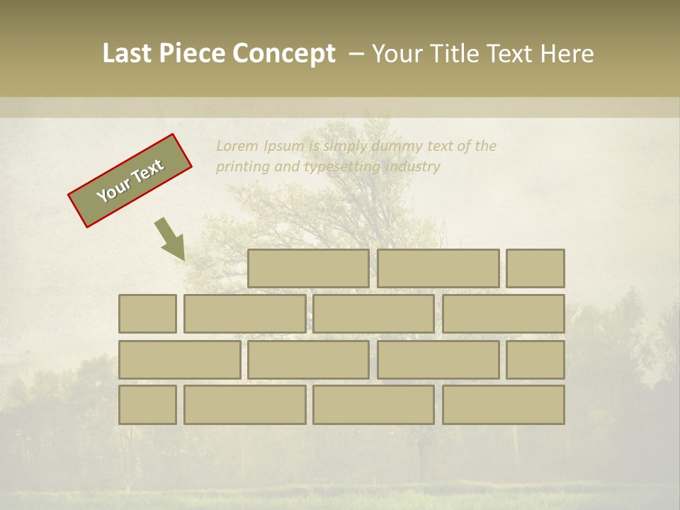 Illustration Background Vintage PowerPoint Template