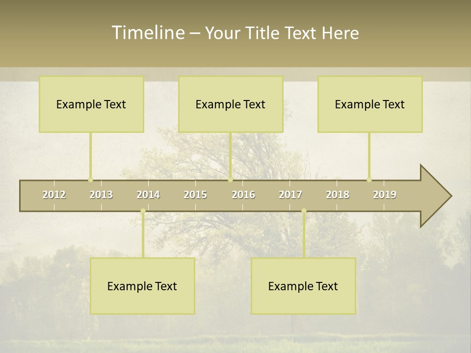 Illustration Background Vintage PowerPoint Template