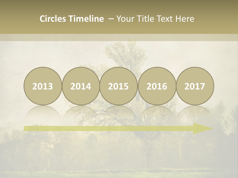 Illustration Background Vintage PowerPoint Template