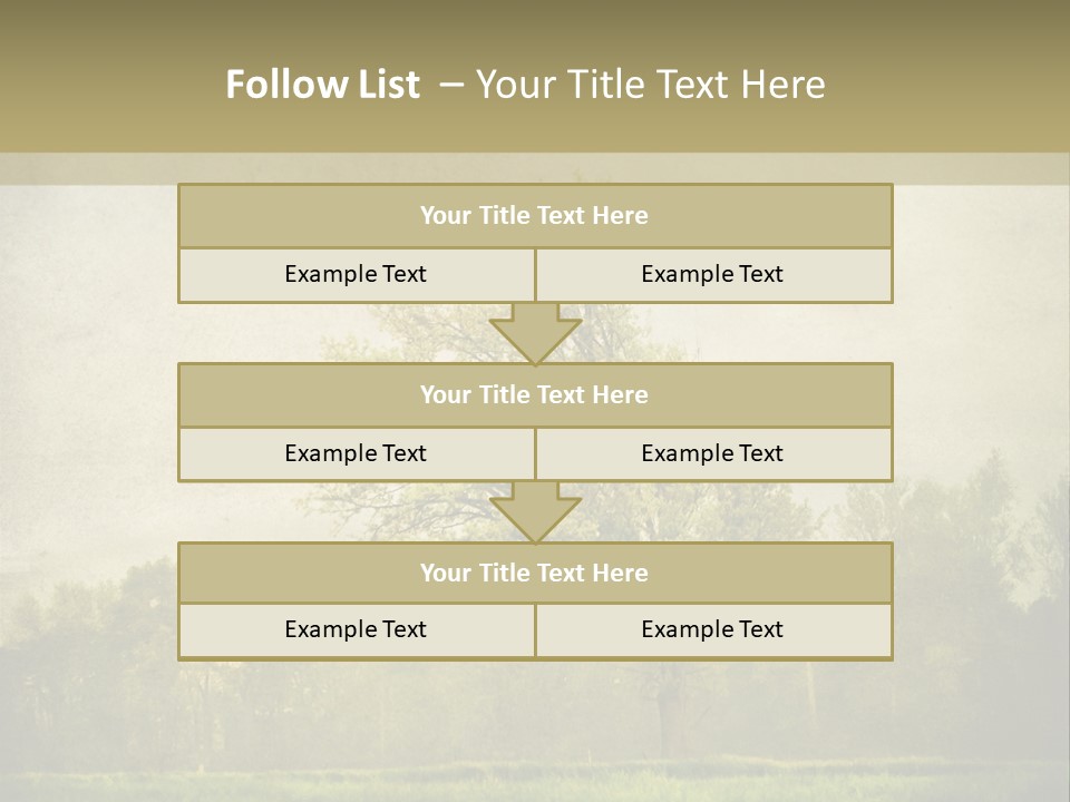 Illustration Background Vintage PowerPoint Template