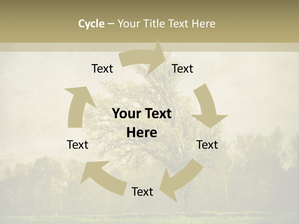 Illustration Background Vintage PowerPoint Template