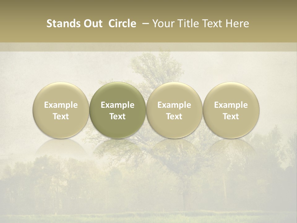 Illustration Background Vintage PowerPoint Template