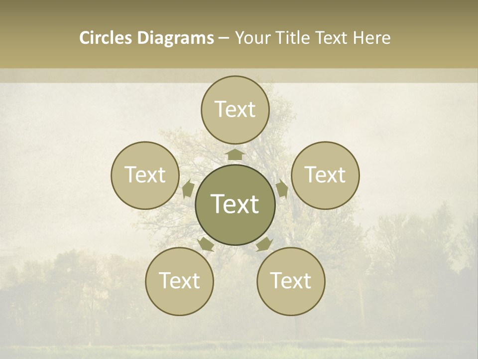 Illustration Background Vintage PowerPoint Template